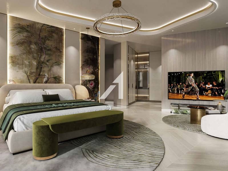 High Floor | Meydan and Canal View | Balcony