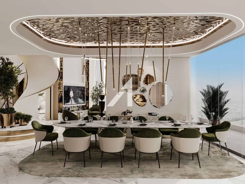 High Floor | Meydan and Canal View | Balcony