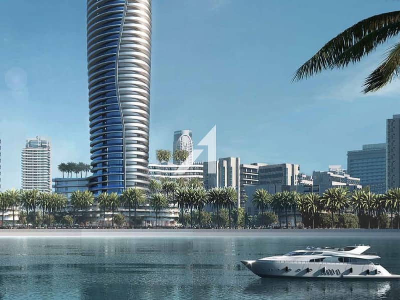 High Floor | Meydan and Canal View | Balcony - Image 10