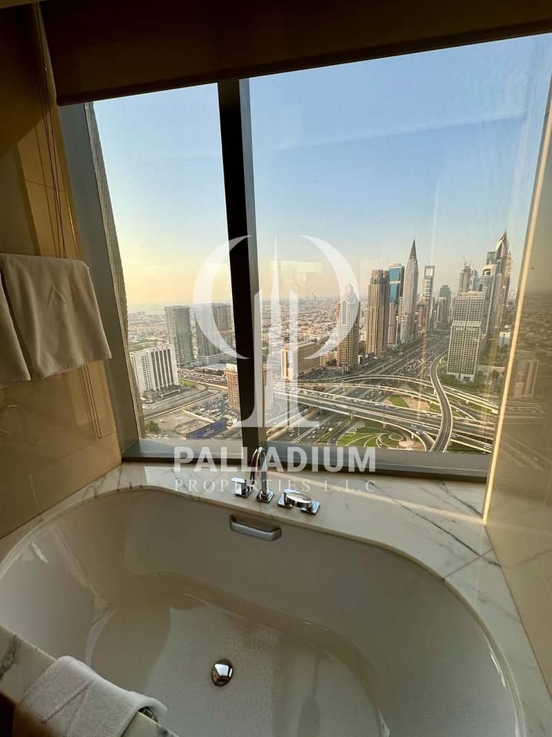 Premium living | Corner Unit | Direct Burj Khalifa and Sea View - Image 8