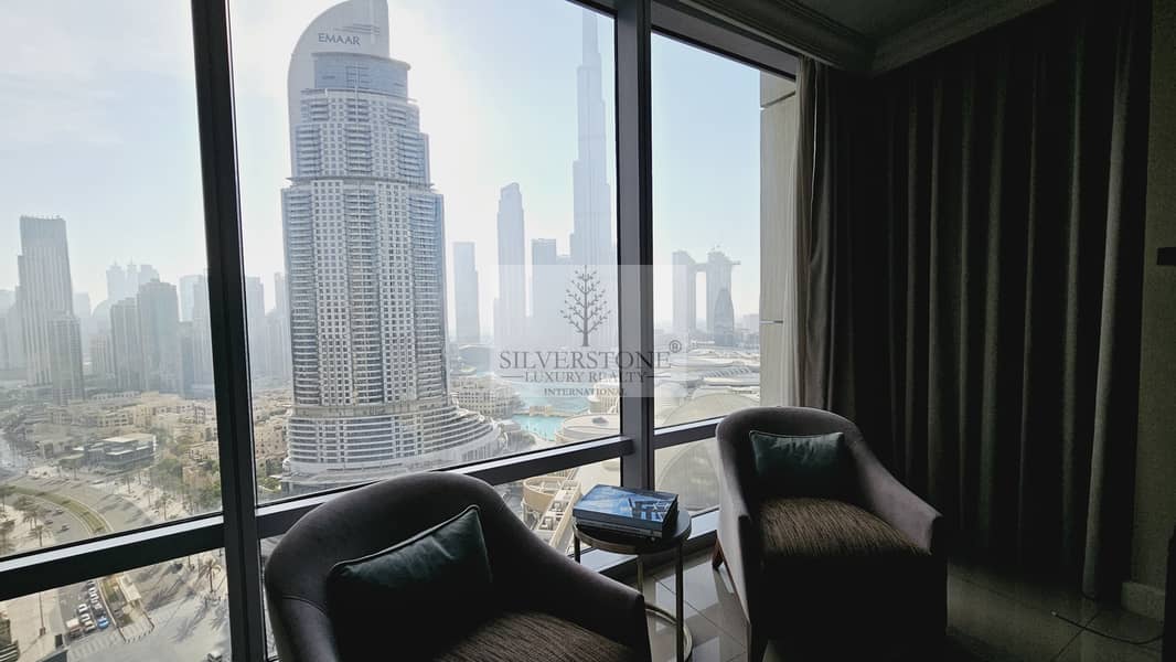 Burj Khalifa View | Furnished | Vacant | Luxurious