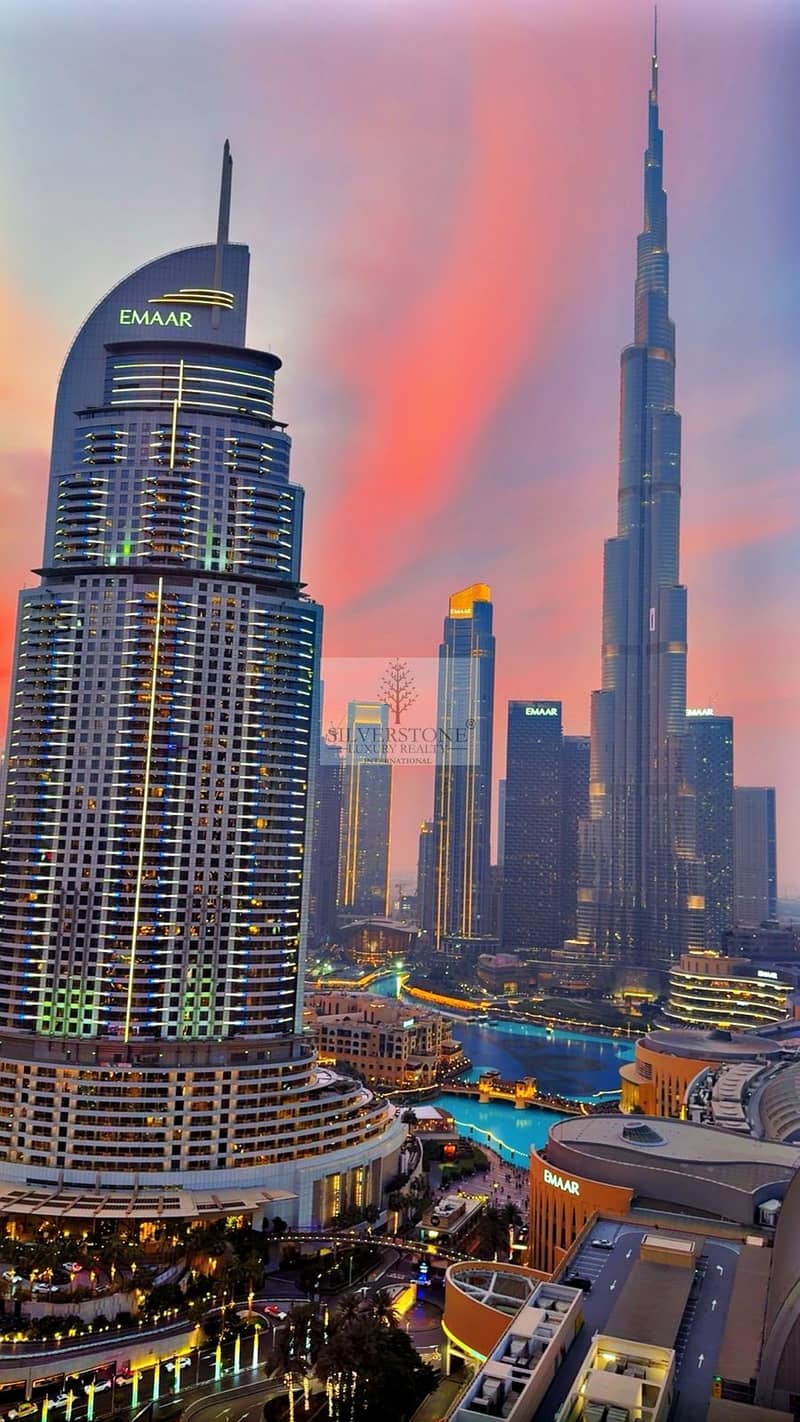 Burj Khalifa View | Furnished | Vacant | Luxurious
