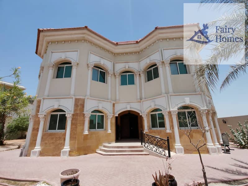 Furnished 6bed+Maid Villa | Majils+Lift | Vacant