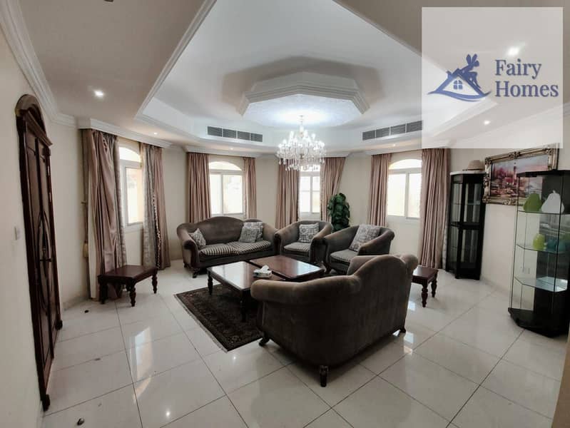 Furnished 6bed+Maid Villa | Majils+Lift | Vacant