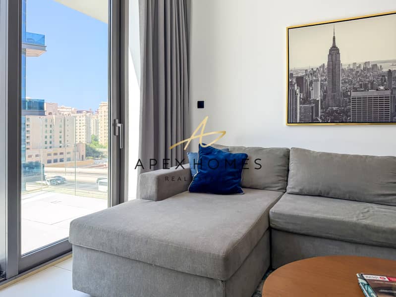 Furnished 1BR | Beach Access | Ready to Move In