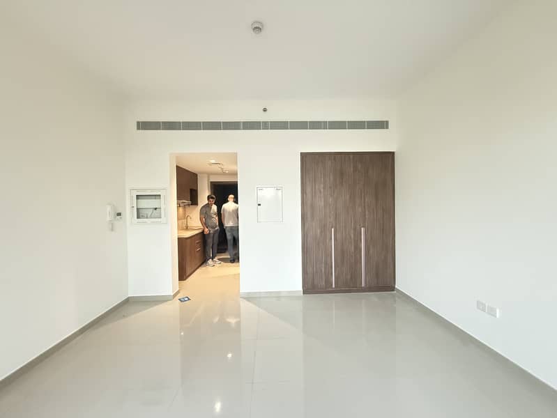 Big studio uptown al zahia Sharjah with balcony gym pool covered parking