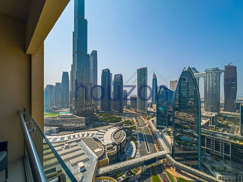 Luxurious Studio | Burj Khalifa View | Vacant