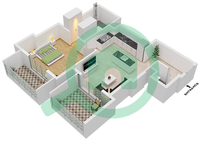Type A1 Unit 2 Floor 4-34