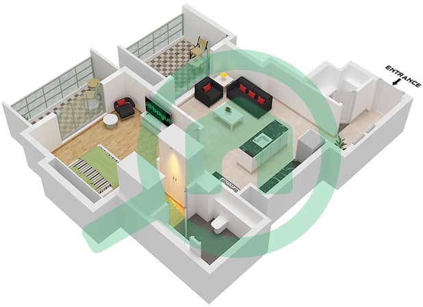 Type A2 Unit 6 Floor 4-34 Type A2 Unit 6 Floor 4-34