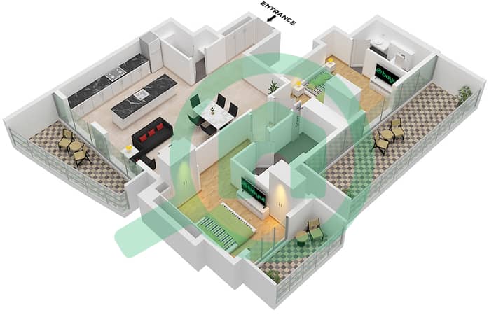 Type A2 Unit 7 Floor 4-34