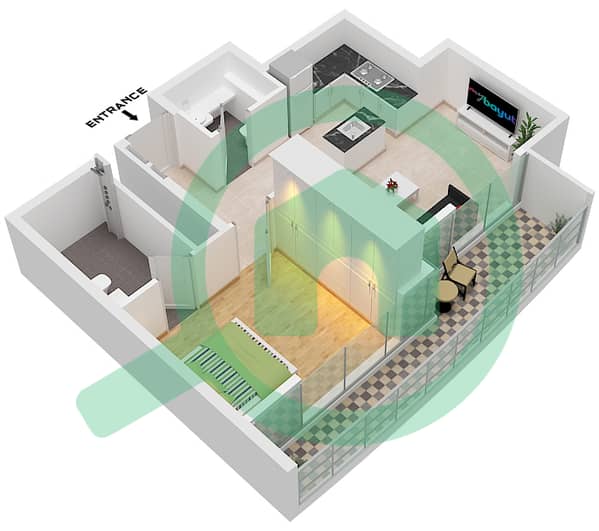 Type C2 Unit 8 Floor 4-34