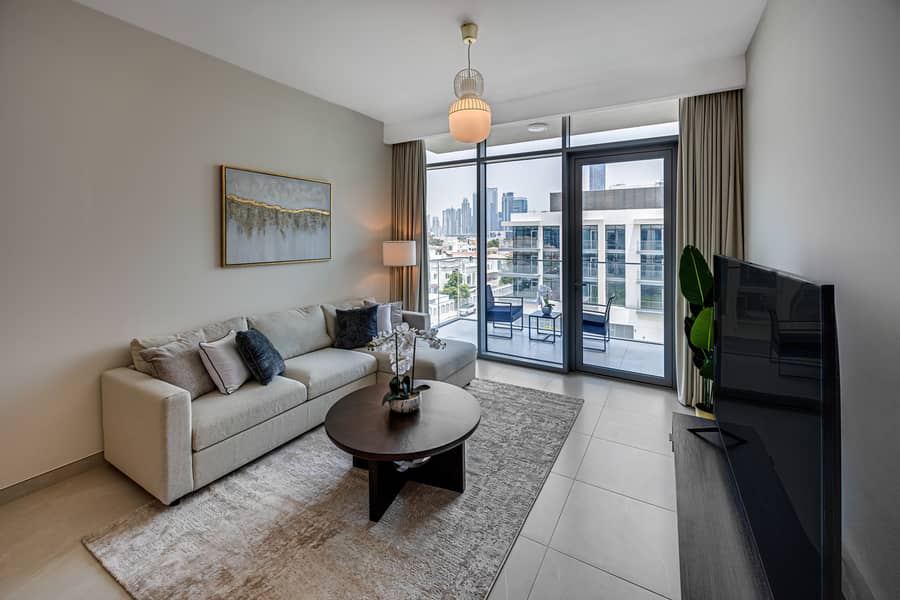 New 1 bedroom in Al-Wasl offering a serene canal-side setting - Image 7