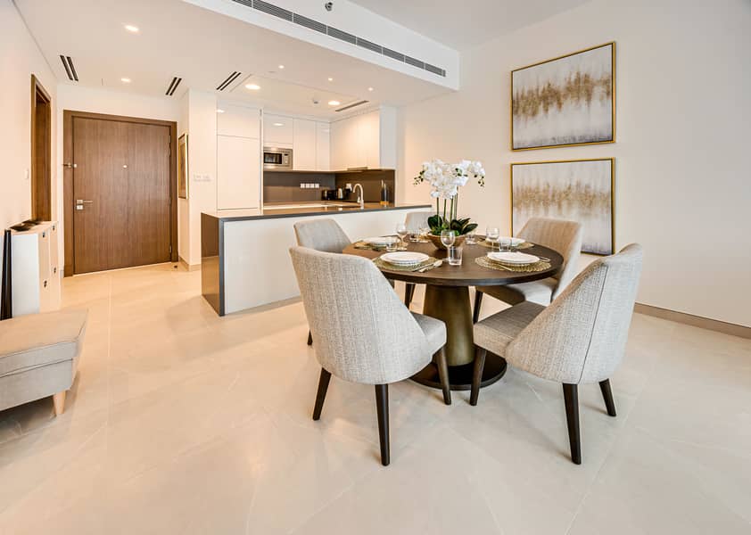 New 1 bedroom in Al-Wasl offering a serene canal-side setting - Image 12