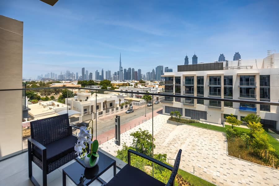 New 1 bedroom in Al-Wasl offering a serene canal-side setting - Image 15