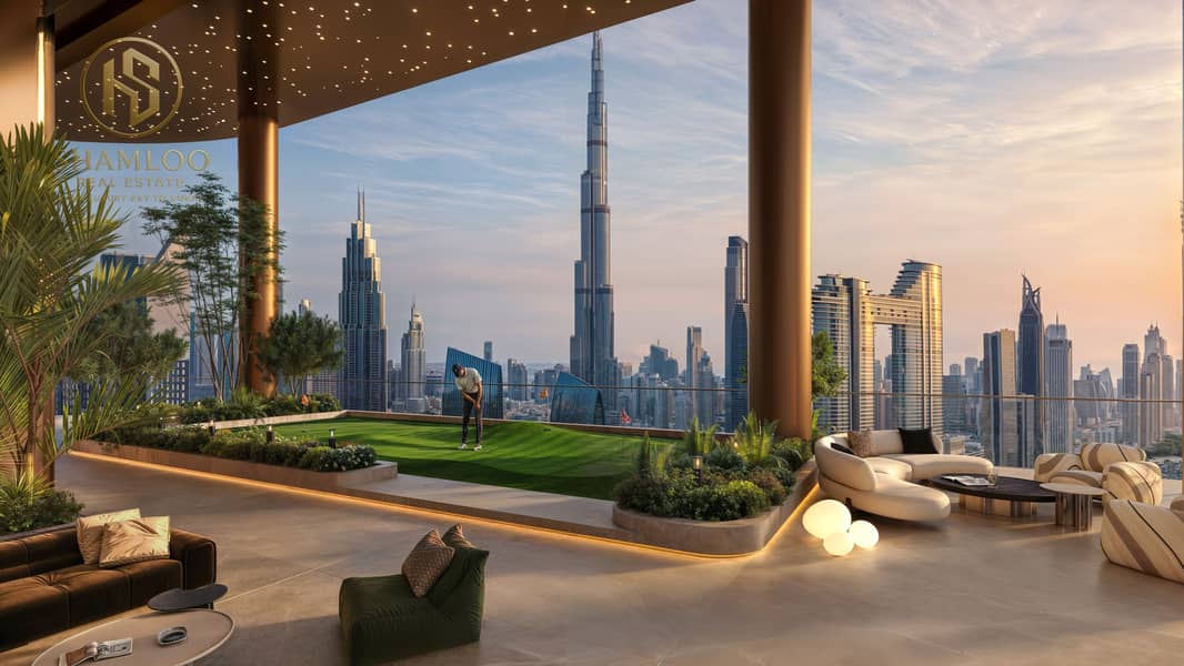 23 07. View 07_43rd Floor to Burj Khalifa_Golf view. jpg