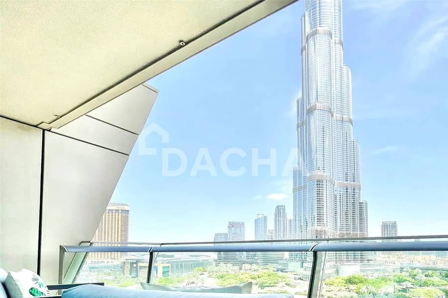 Spacious and Burj View | Brand New | FURNISHED