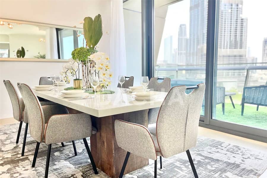 Spacious and Burj View | Brand New | FURNISHED