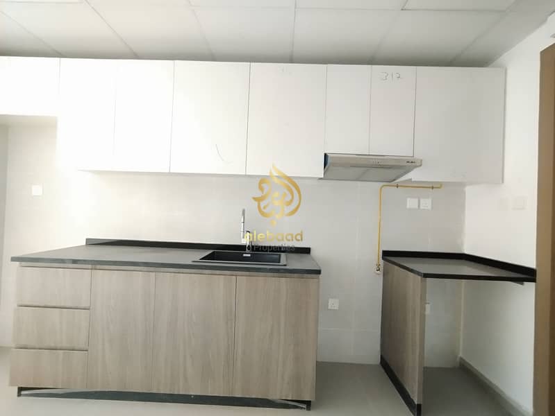 In 6 cheques Brand New Building Specious studio apartment Available very prime location with All Amenities Book Now