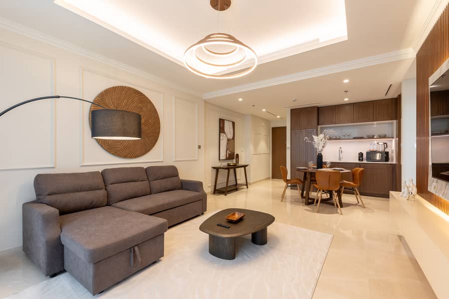 Chic 1BR Sea View – Palace Beach Residence 2 - Image 10