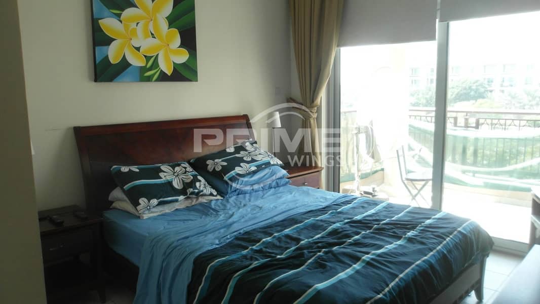 Fully Furnished 2Br with Pool and Lake View in Greens
