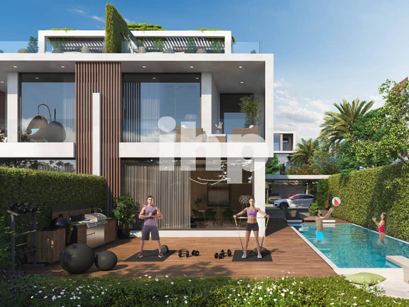 Exclusive Resale | Luxury Twin Villa | Prime Location- park view - Image 8