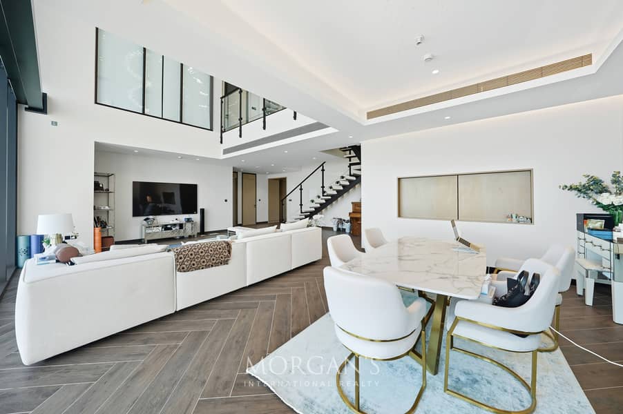 Spacious 2 BR Duplex | High Floor | Furnished