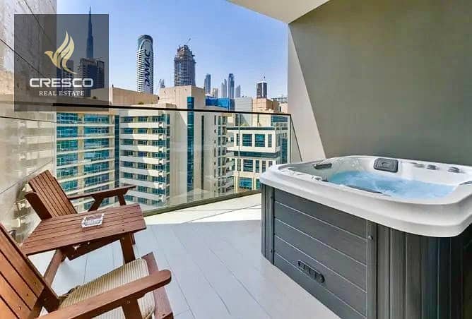 Exquisite Studio | Burj Khalifa View | Opulent