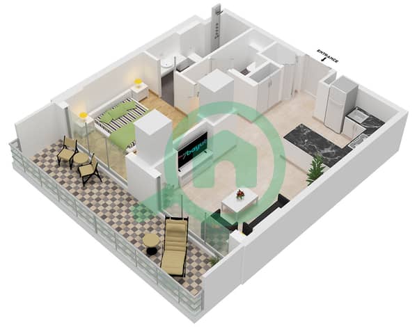 Type A Unit 16 Floor 4-18 Type A Unit 16 Floor 4-18