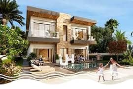 فیلا في كوستا برافا،داماك لاجونز 5 غرف 3600000 درهم - 13076303