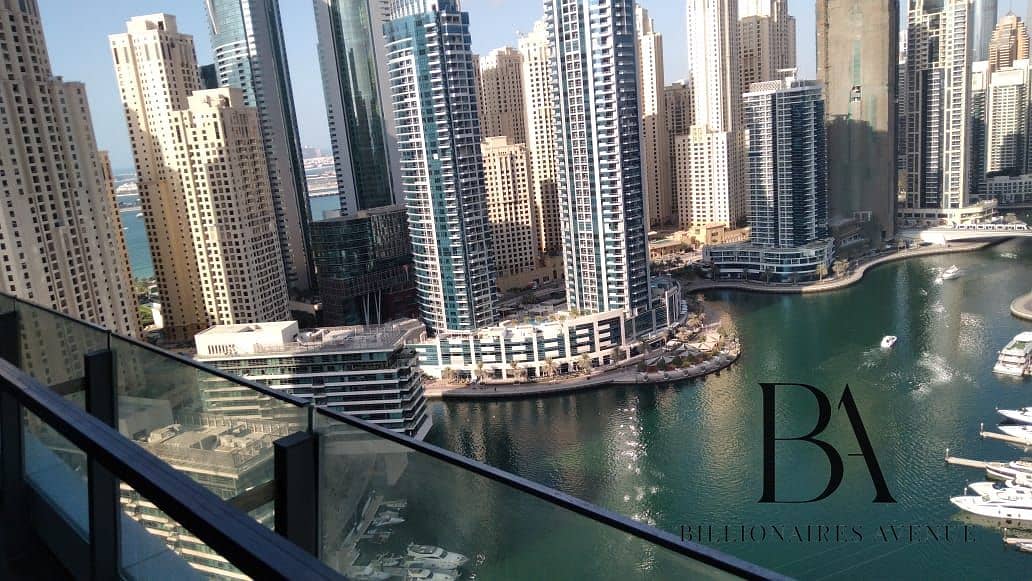 High Floor | Fully Furnished | Marina View | Prime 2BR in Silverene Tower A