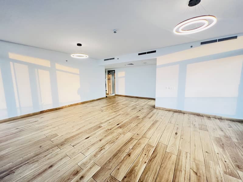 High Rise 3BHK With Big Balconies || With Maid Room || Kitchen Appliances || With All Amenities