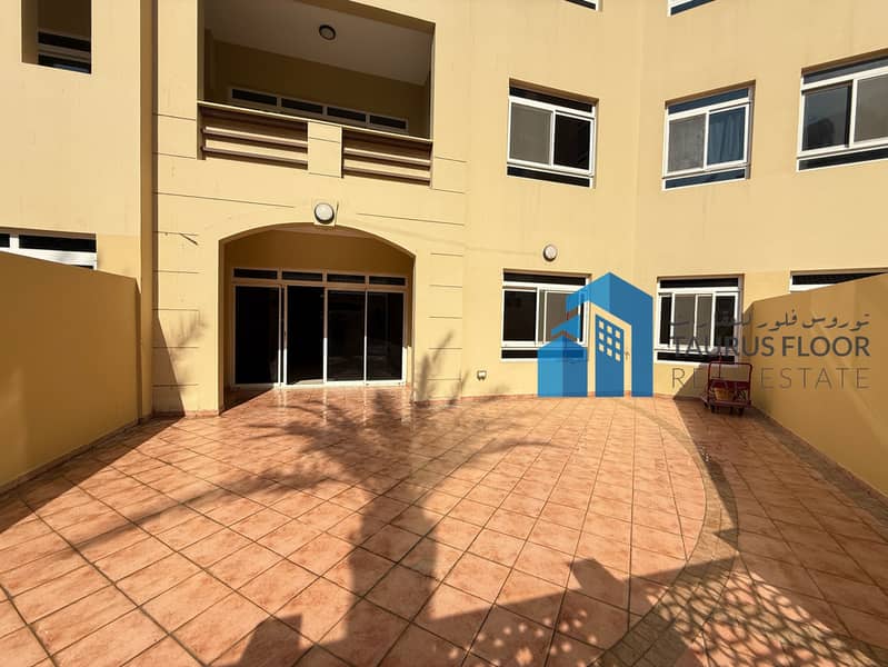 Stunning 2BR with terrace | Ground floor