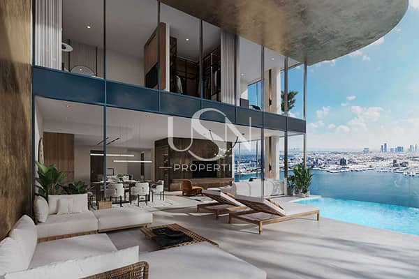 2BR+Study | PANORAMIC SEA & MARINA VIEWS