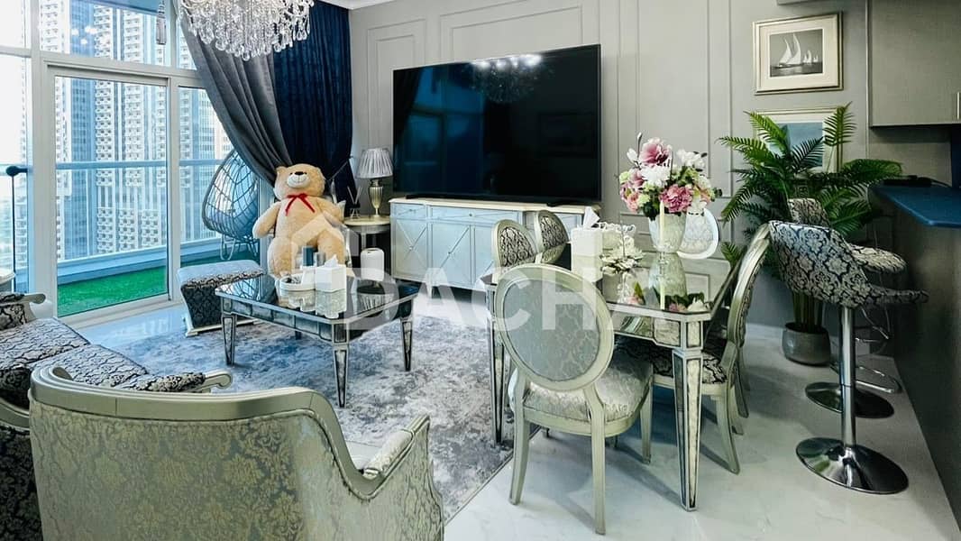 Furnished | Marina View | 1 Cheq Negotiable