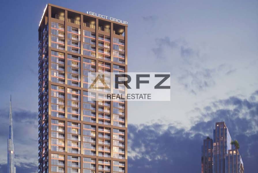 Handover Next month+ Burj KHalifa + Canal view