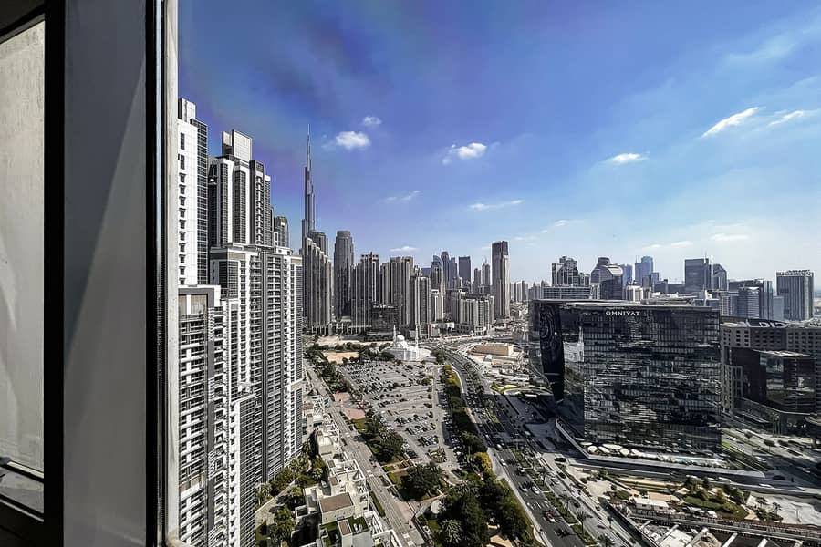 2 bed + Maids | Burj Khalifa view | Exclusive