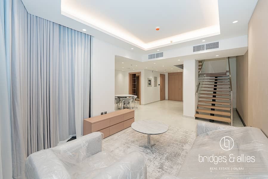 BRAND NEW FURNISHED | 2 BED DUPLEX | HIGH FLOOR