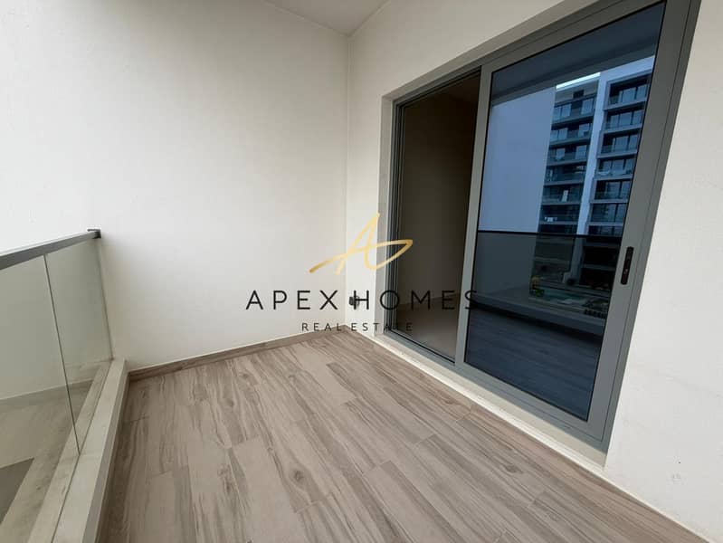 Vacant | Unfurnished | Large Balcony