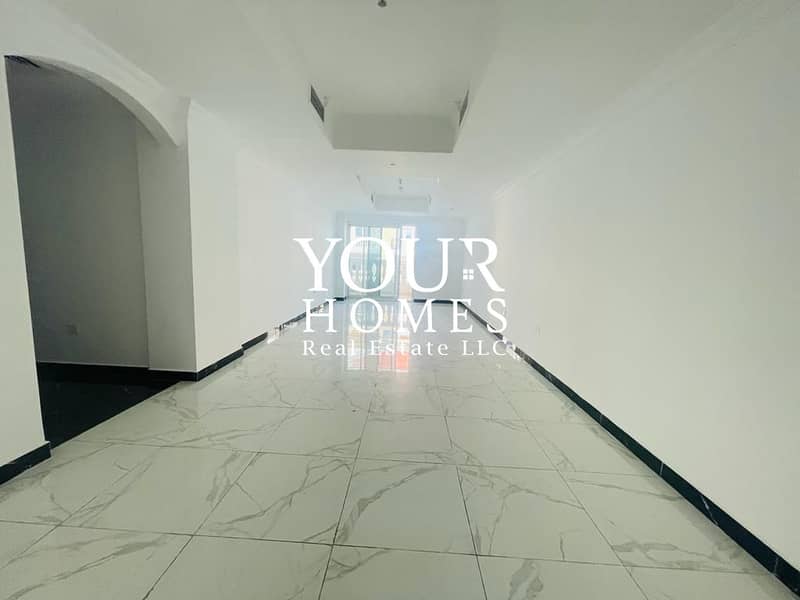 Spacious 3BR + Maids | Closed Kitchen | Community View