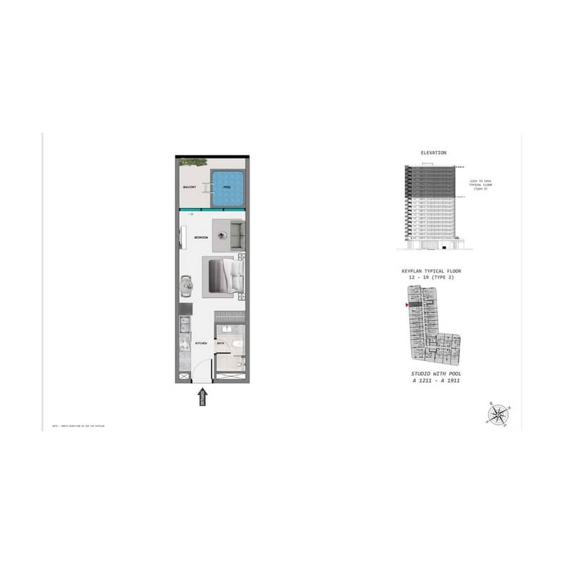 Luxury Studio | | 35% off Distress Sale | Private Pool Option | High ROI Agent Commission: 2%| Direct buyer owner No commission applicable. - Image 10