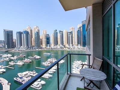 شقة 2 غرفة نوم للبيع في دبي مارينا، دبي - Bright Well-Maintained Fully Furnished Marina View شقة 2 غرفة نوم للبيع في دبي مارينا، دبي - Bright Well-Maintained Fully Furnished Marina View