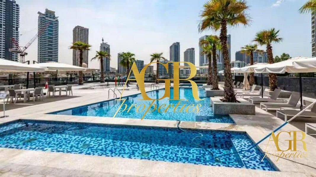 Elegant 1BR in Sparkle Tower with Marina View