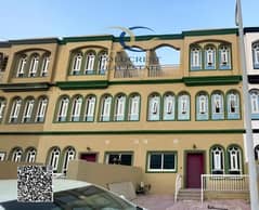 فيلا للإيجار في عجمان أبتاون، ثلاث غرف نوم، بتصميم واسع، مجتمع مثالي للعائلات