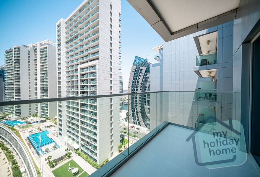 Beautiful 1 BR Canal View | Spacious | High floor