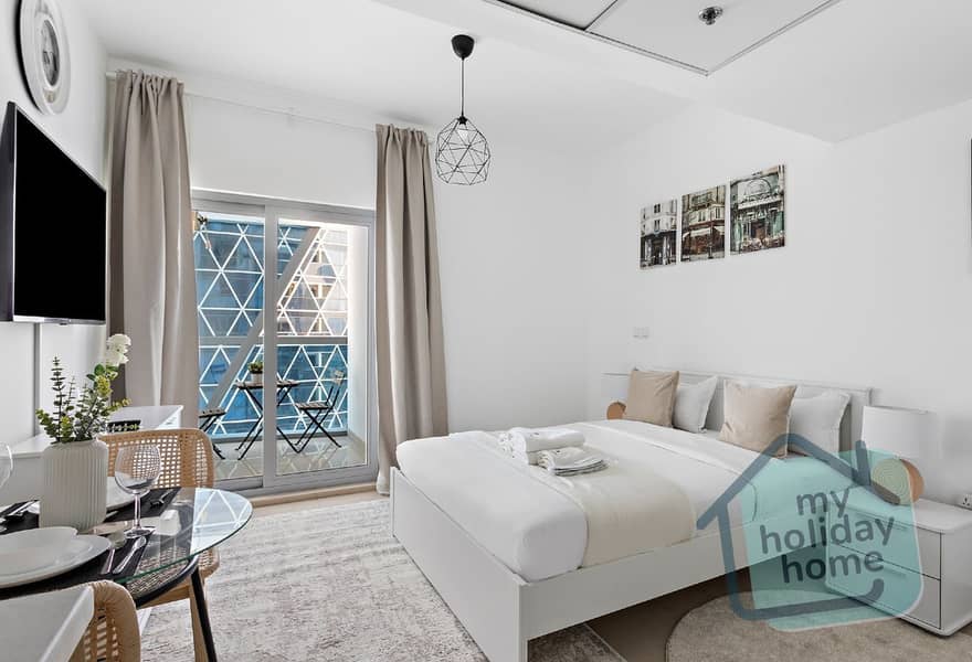 Cozy Studio | Fully Furnished | City View