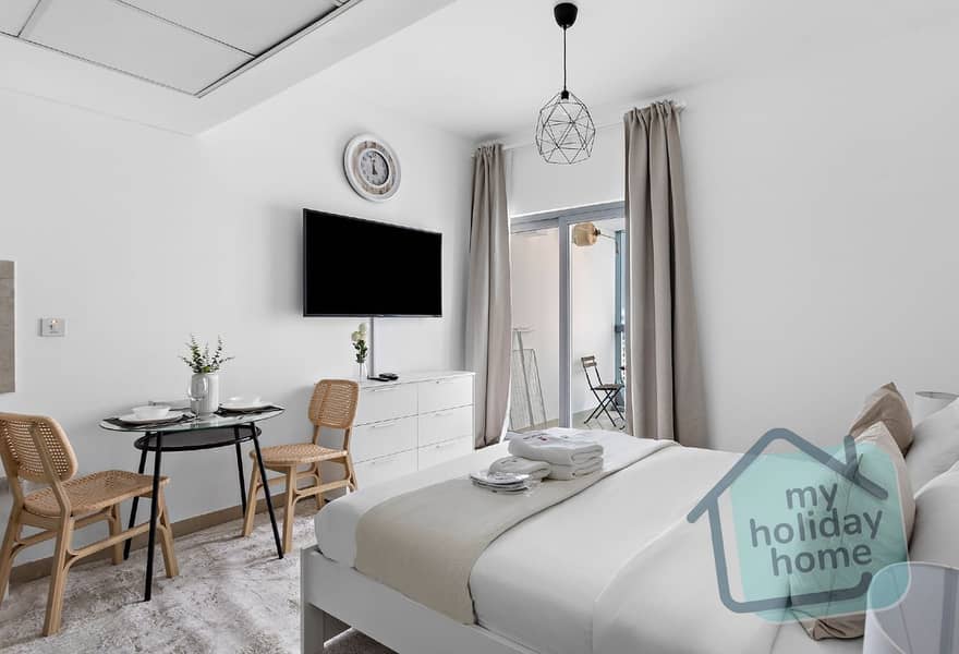 Cozy Studio | Fully Furnished | City View