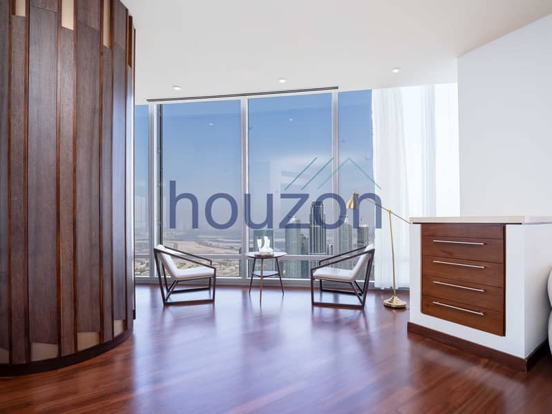 Luxurious + Modern 2BR |Furnished |Fountain View