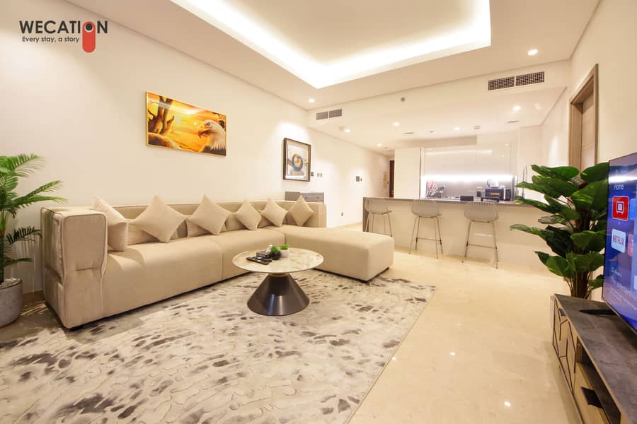 LUXURY 1BHK WITH BURJ VIEW IN BUSINESS BAY