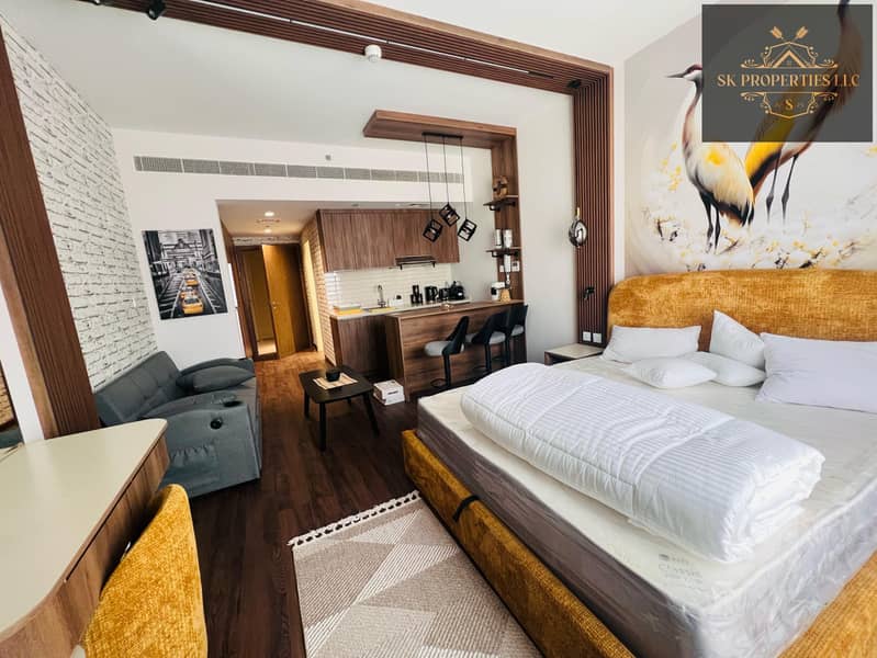 Luxury Fully Furnished Studio for Rent in Uptown Al Zahia – Zahoor 4, Muweilah, Sharjah!