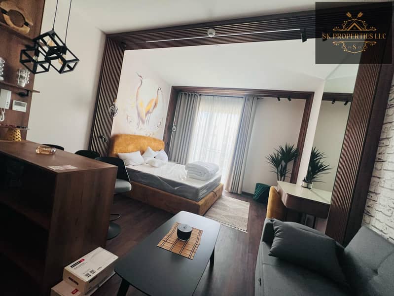 Luxury Fully Furnished Studio for Rent in Uptown Al Zahia – Zahoor 4, Muweilah, Sharjah!